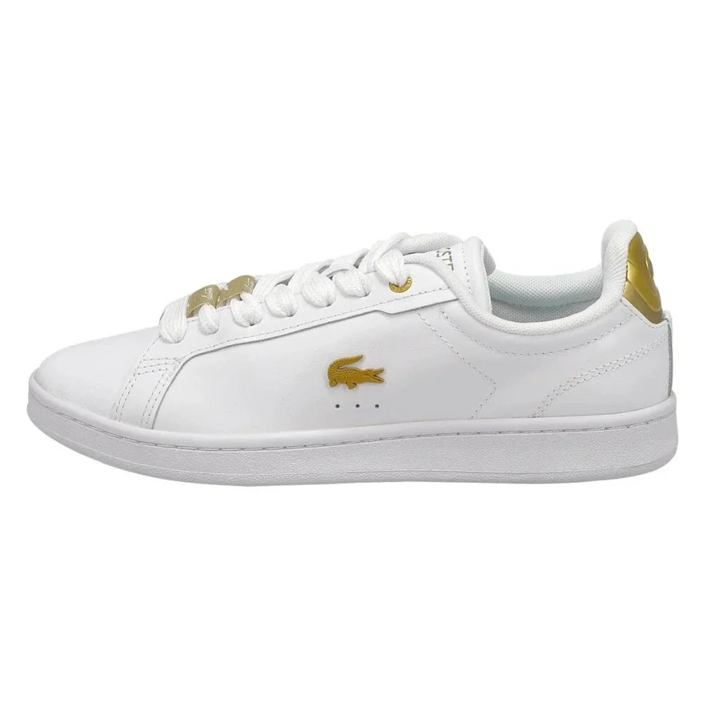 Lacoste Carnaby Pro 123 5 SFA White/Gold 10 M
